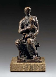 Madonna And Child — Henry Moore, Modernism