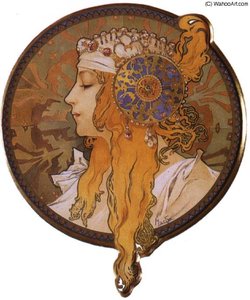 Blonde — Alphonse Mucha