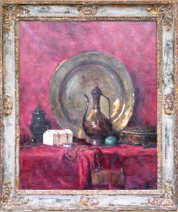 Nature Morte Aux Cuivres — Maurice Bompard
