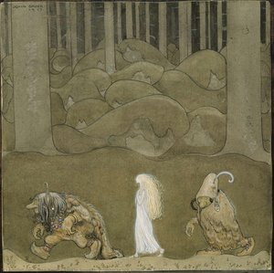 Title in Swedish: Prinsessan och trollen (En kväll vid midsommartid gingo de med Bianca Maria djupt in i skogen)