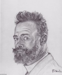 Self-portrait In Paris — Ferdinand Hodler