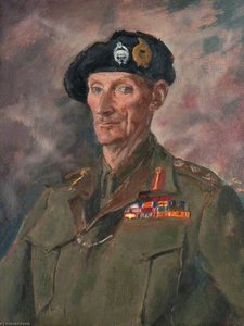 Field Marshal Bernard Law Montgomery (1887–1976), 1st Viscount Montgomery Of Alamein — Augustus Edwin John