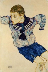 Boy In A Sailor Suit — Egon Schiele