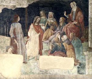 Ein Junger Mann Wird Den Sieben Freien Künsten Vorgestellt — Sandro Botticelli