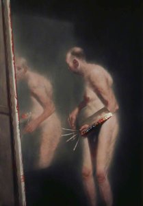 Unfamiliar Reflection Self Portrait By Ken Currie (b.1960) — Ken Currie