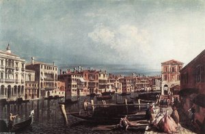 The Grand Canal At San Geremia — Michele Marieschi