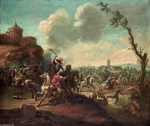 Battle Scene — Jan Jacobsz Van Der Stoffe