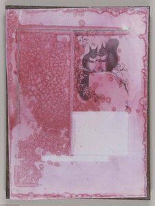 Orphans Of The Storm (two Squirrels On A Tree Branch) — Joseph Cornell