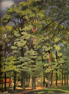 Landscape In Falaise — Raoul Dufy