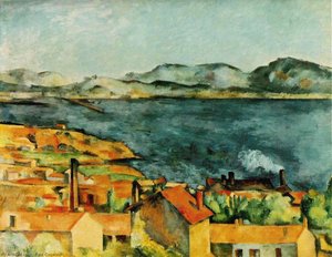The Bay From L'estaque — Paul Cézanne, Post-impressionism