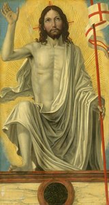 Christ Risen From The Tomb — Ambrogio Da Fossano (ambrogio Bergognone), Lombard Renaissance