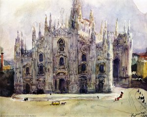Milan Cathedral — Vasily Ivanovich Surikov