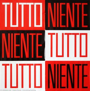 Everything/nothing — Chiara Dynys, Contemporary Art