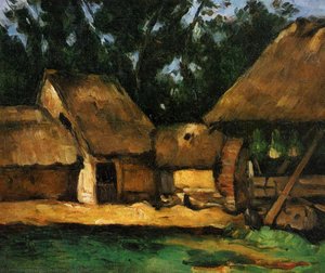 El Molino De Aceite — Paul Cézanne, Postimpresionismo