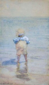 A Toddler Paddling At Ramsgate — Rose Maynard Barton