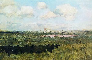View Of Novodevichy Monastery — Isaak Ilyich Levitan