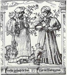 The Age Of The Women At The Age Of Thirty And Forty Years — Tobias Stimmer