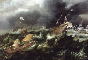 Ships in Stormy Seas