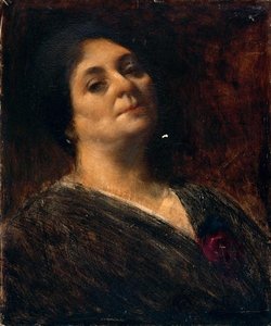 Portrait De Mademoiselle Vallée — Lesage Pierre Alexis