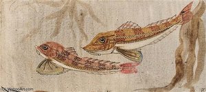 Two Red Snappers — Gerrit Willem Dijsselhof
