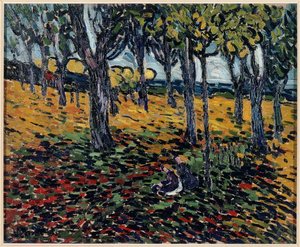 The Chestnut Grove At Chatou — Maurice De Vlaminck