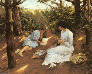 Amongst The Pines — Elizabeth Adela Stanhope Forbes