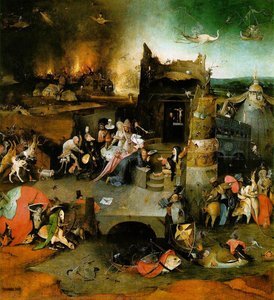 Tentación De San Antonio — Jerónimo Bosch, Renacimiento Del Norte