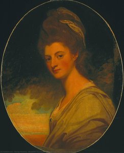 Elizabeth, Countess Of Craven, Later Margravine Of Anspach — George Romney, Neoclassicism