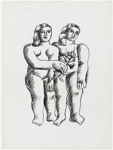 Two Women (two Sisters) — Fernand Léger
