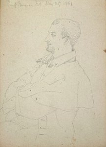 Study Of A Soldier In Profile 1 — Sanford Robinson Gifford