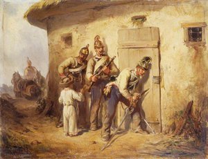 The Ambuscade — Август Фон Петтенкофен