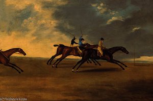 Lord grosvenor's enterprise winning from waty and hannibal at brighton races