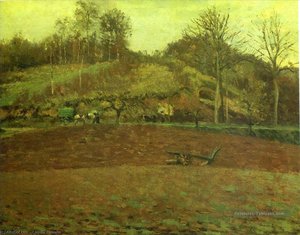 Tierras De Arado — Camille Pissarro