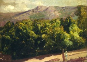 Gardens At San Ildefonso — Joaquín Sorolla Y Bastida