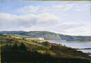 Christiania Sett Fra Vest — Johan Christian Claussen Dahl