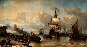 The capture of den breuil by the dutch protestants