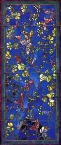 Butterflies And Foliage 1 — John La Farge, Art Nouveau