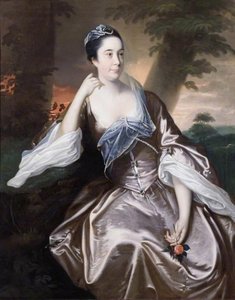 Mrs Lawrence Monck — Joseph Wright Of Derby
