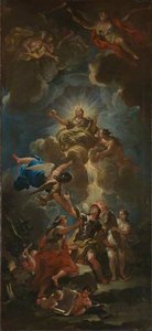 Allegory Of Divine Wisdom — Luca Giordano