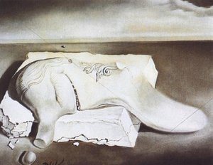 Monstruo Blando Adormecido — Salvador Dalí