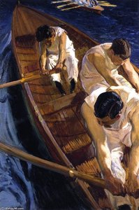 In The Rowboat — Joaquín Sorolla Y Bastida, Impressionistic Luminosity