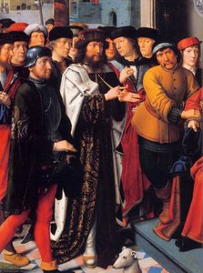 The Judgment Of Cambyses (detail) — Gerard David, Early Netherlandish Painting