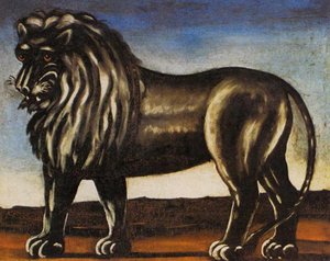 Black Lion — Niko Pirosmani