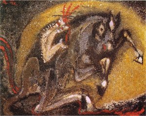 Horse Attacked By A Fish — André Masson