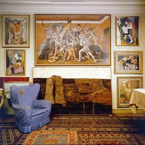 Boschi Di Stefano Home: Living Room — Gabriele Carelli, Romantic Landscape