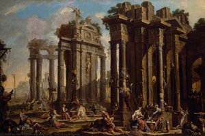 Halt Of The Brigands — Alessandro Magnasco, Baroque