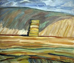 Straw Stack near Stoke, Staffordshire
