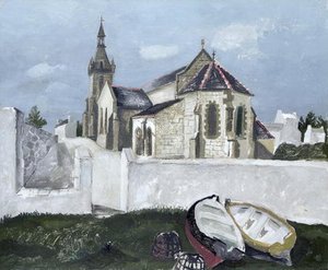 Treboul Church, Brittany — Christopher Wood