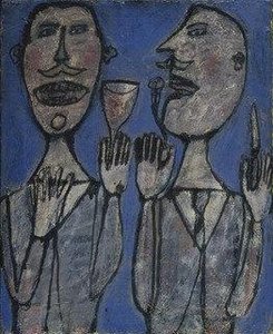 Snack For Two — Jean Philippe Arthur Dubuffet