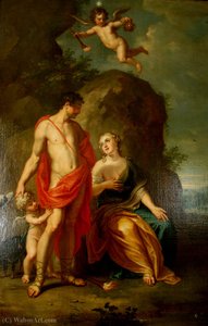 Venera and Adonis in Azerbaijan National Art Museum
